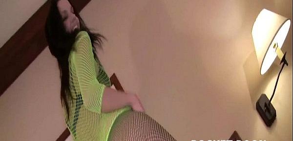  Mandy masturbating in tight and sexy pantyhose